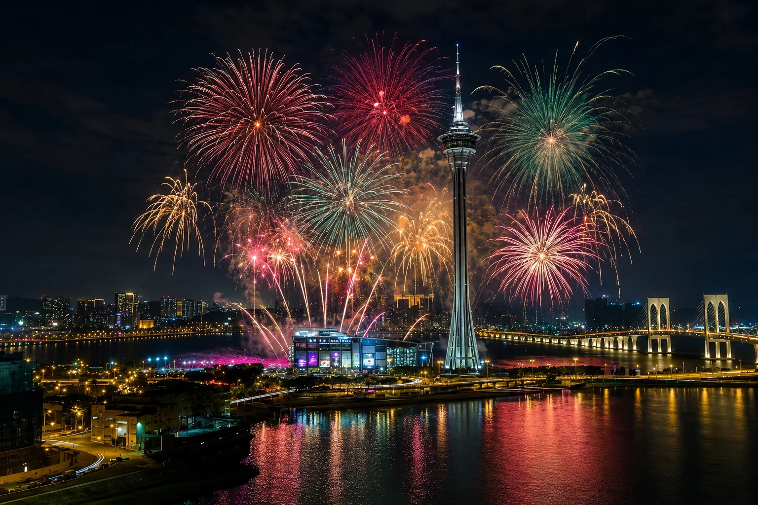 旅行者のためのマカオ サウナ（桑拿）案内 — マカオタワーの花火・無料送迎