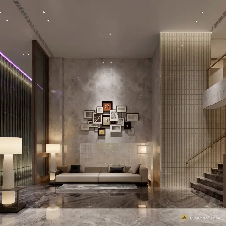 Empire Sauna grand lobby