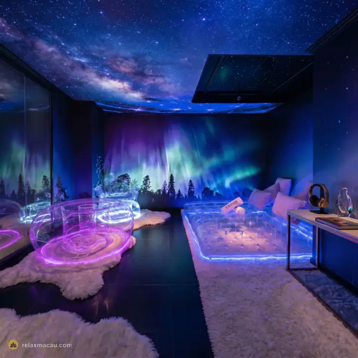 M Club galaxy aurora room
