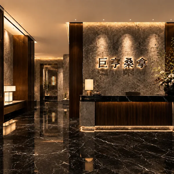 Main lobby signage photo